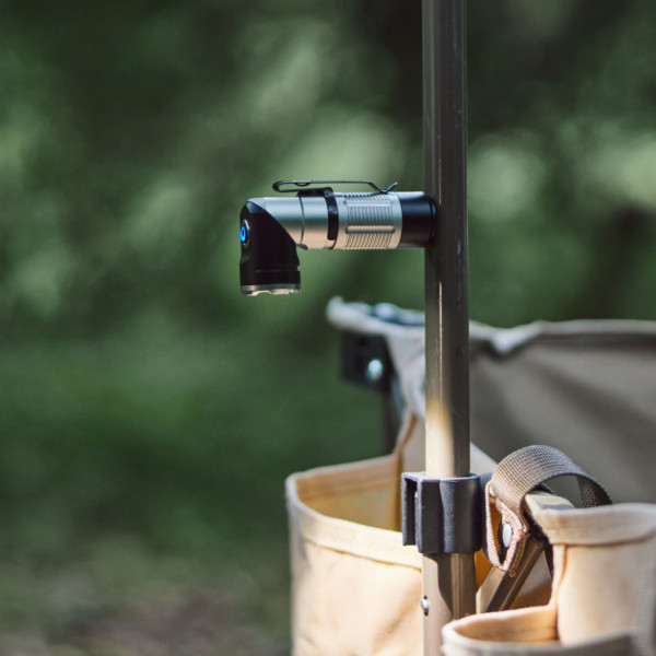 Ліхтар з кліпсою Naturehike CNK2450ZM013, чорно-сірий