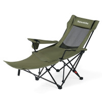 Крісло-шезлонг складане Naturehike CNK2550JJ023 Nightfall T05, сталь, оливкове
