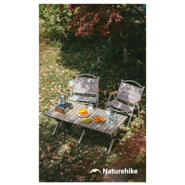 Складаний стіл Naturehike Star Jane T01 CNK2550JJ018, 119х60 см, вуглецева сталь, бежевий