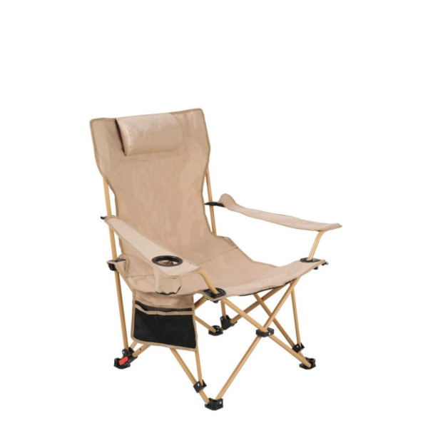 Складане крісло-шезлонг BRS-Y06, бежевий