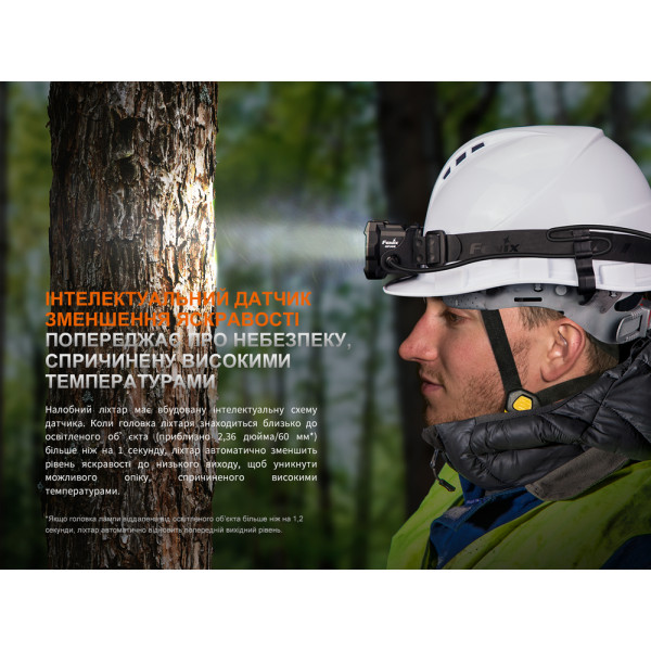 Ліхтар налобний Fenix HP35R SAR з вогнетривкою повязкою