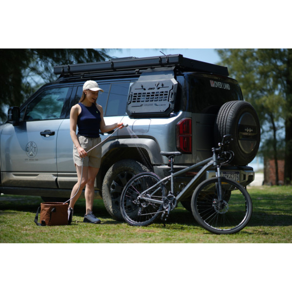 Душ портативний з насосом на акумуляторі Flextail Tiny Shower, білий