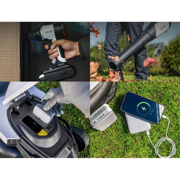 Мобільна батарея (повербанк) Litheli Power Bank 10000 mAh, 45 W, 2А, Fast Charge (U20BY01-0U000)