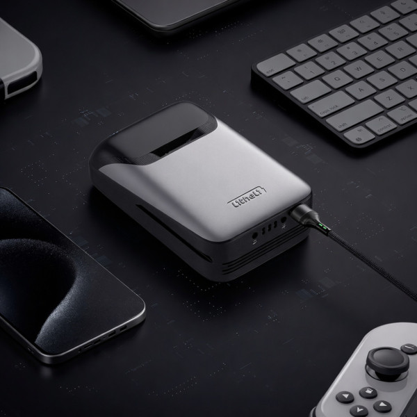 Мобільна батарея (павербанк) Litheli Power Bank 20000 mAh, 45 W, 4А, Fast Charge (U20BY04B)