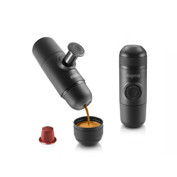 Портативна еспресо-кавоварка Wacaco Minipresso NS, механічна, для капсул