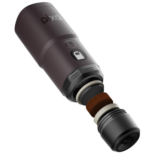 Портативна еспресо-кавоварка Wacaco Pixapresso, електрична, для меленої кави та капсул