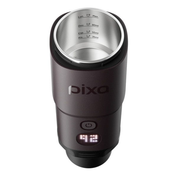 Портативна еспресо-кавоварка Wacaco Pixapresso, електрична, для меленої кави та капсул