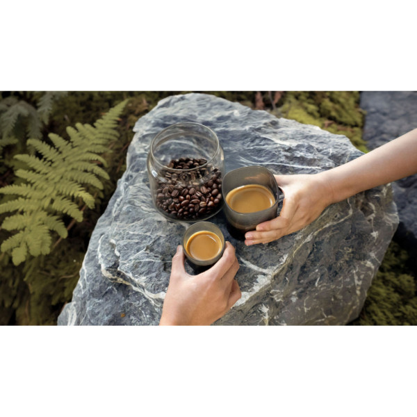 Портативна еспресо-кавоварка Wacaco Pixapresso, електрична, для меленої кави та капсул