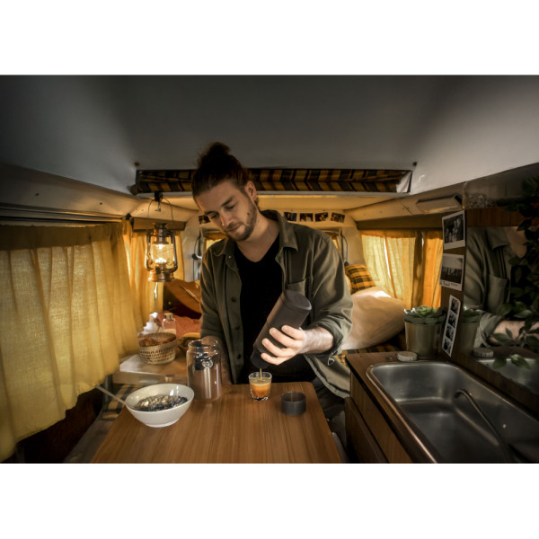 Портативна еспресо-кавоварка Wacaco Pixapresso, електрична, для меленої кави та капсул